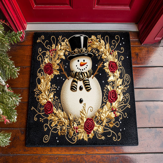 Golden Snowman CW1508004CL Doormat