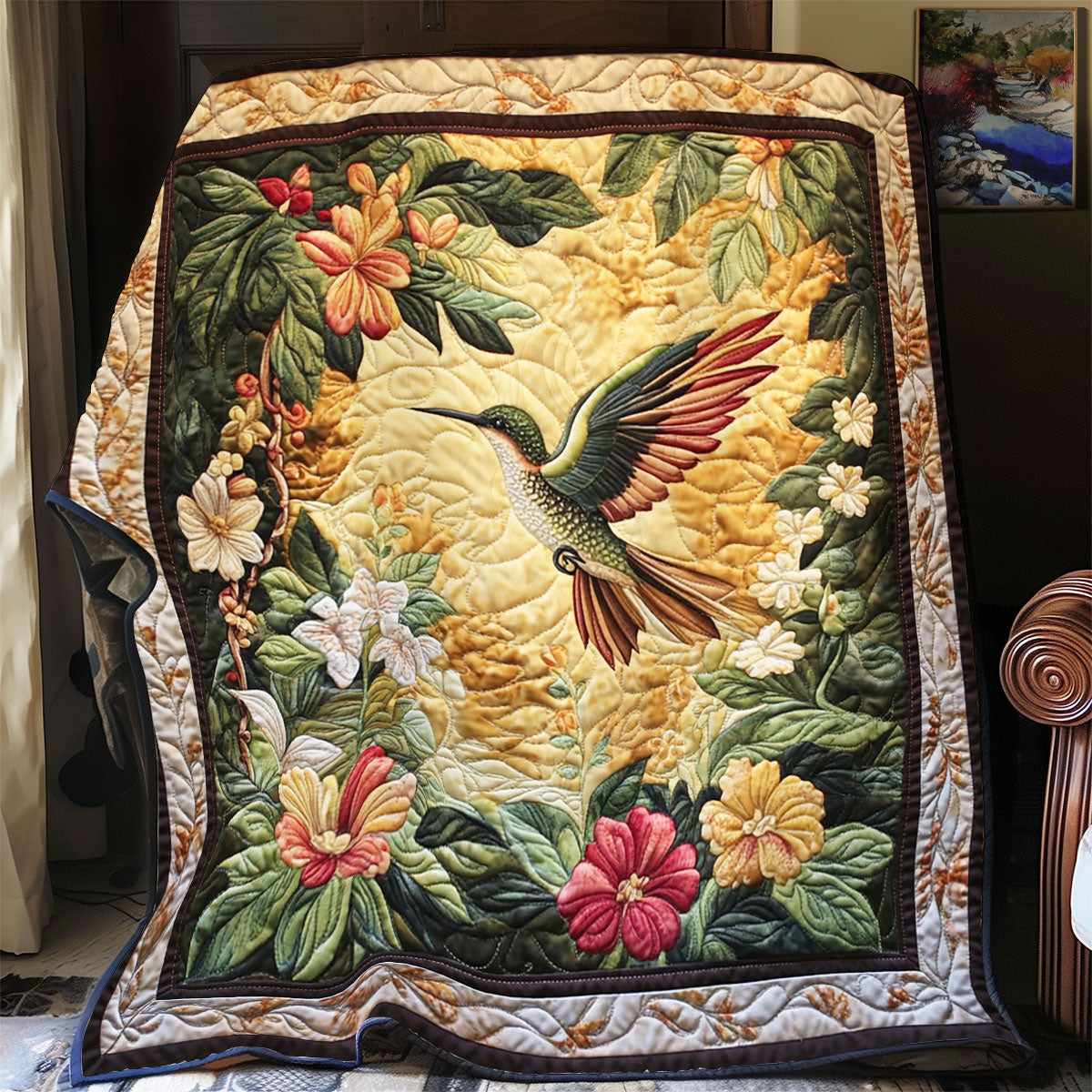 Whispering Wings WY1403028CL Quilt