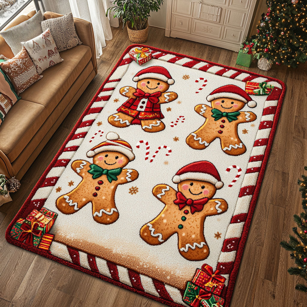 Jolly Cookie Family CW2708061CL Area Rug