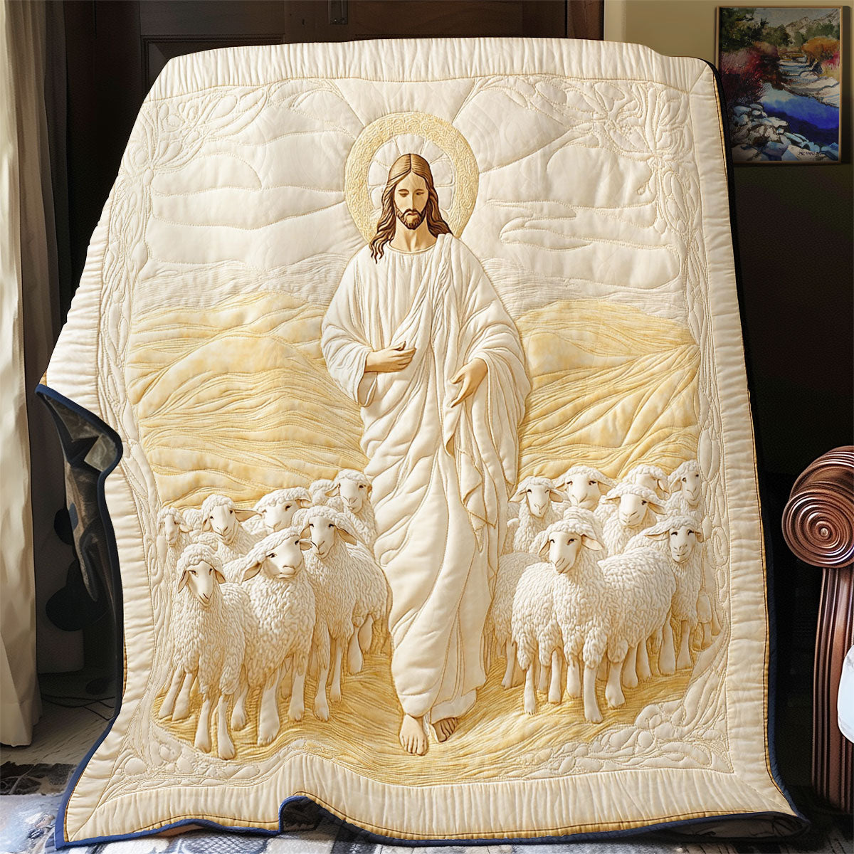 Graceful Shepherd WY1403019CL Quilt