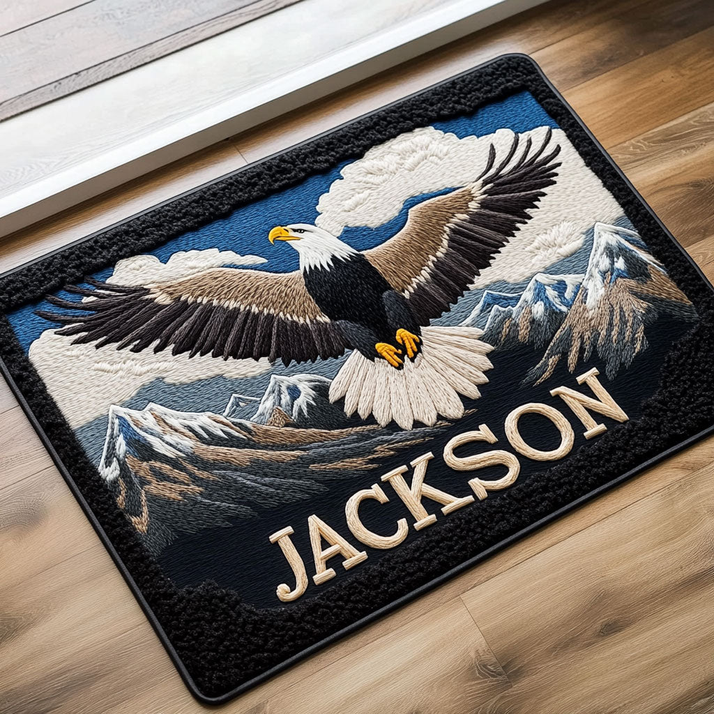 Sky Sovereign WJ1508020CL Personalized Doormat