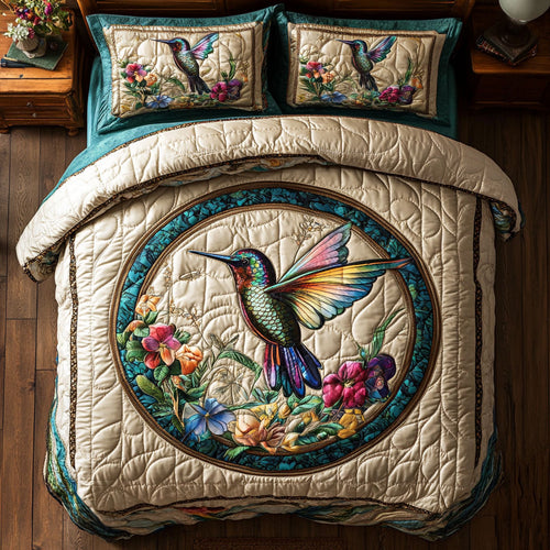 Wreath Of Hummingbird WY2805018CL Duvet Cover Set