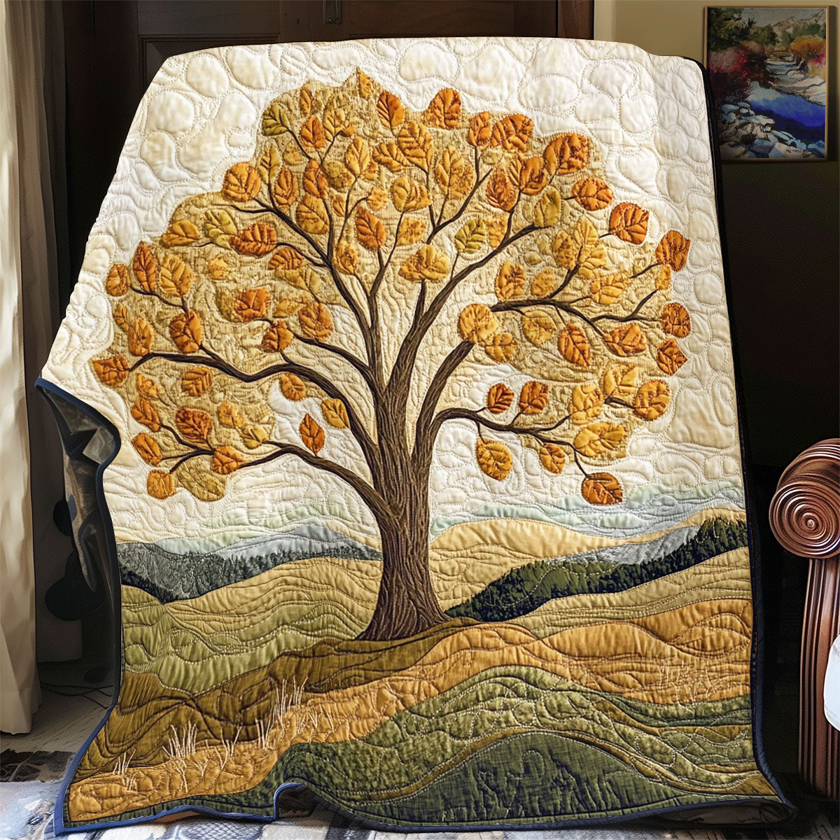 Golden Canopy WY1403006CL Quilt