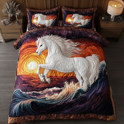 White Horse CM0204009CL Duvet Cover Set