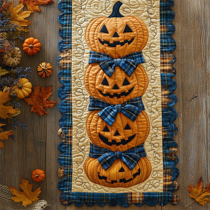 Stacked With Joy WY0907043CL Quilted Table Runner