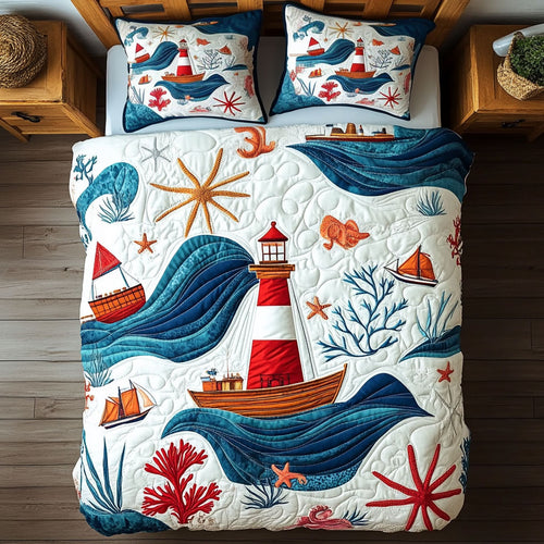 Marine Lighthouse WY2006065CL Duvet Cover Set