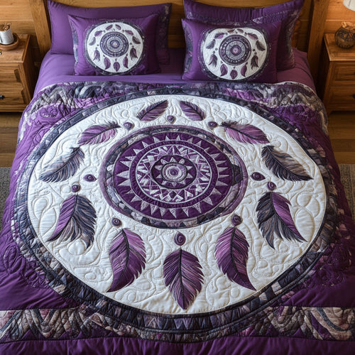 Mystic Purple Dreamcatcher WY0306024CL Duvet Cover Set