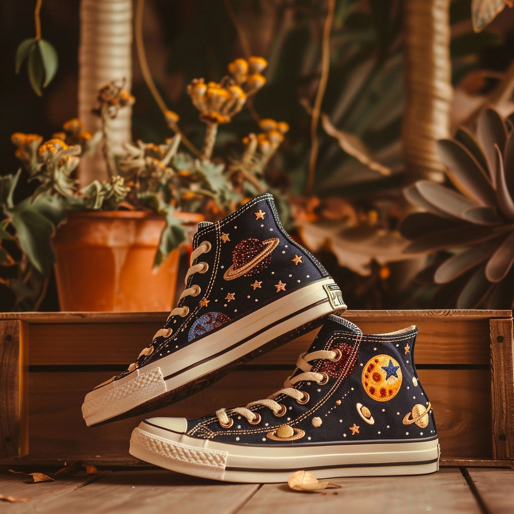 Milky Way Highs WJ0309004CL Canvas High-Tops