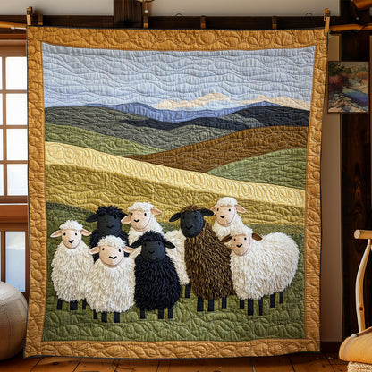 Sheep In Highand WY1303051CL Quilt