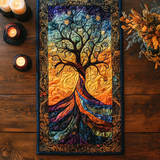 Branches of Grace CM1405025CL Quilted Table Runner