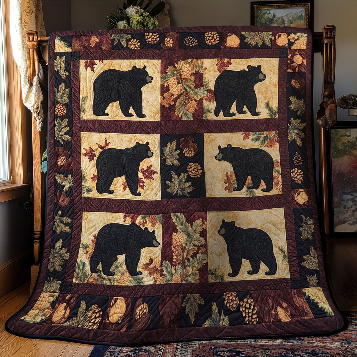 Bear Country WY1803003CL Quilt