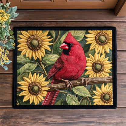 Sunflower Cardinal CW1508019CL Doormat