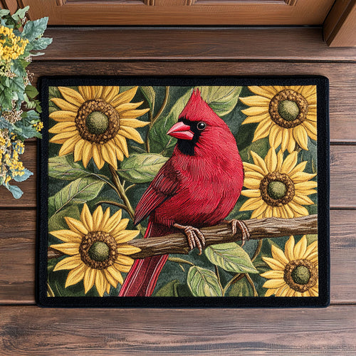 Sunflower Cardinal CW1508019CL Doormat