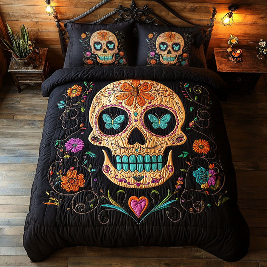 Bold Skull CM1404055CL Duvet Cover Set