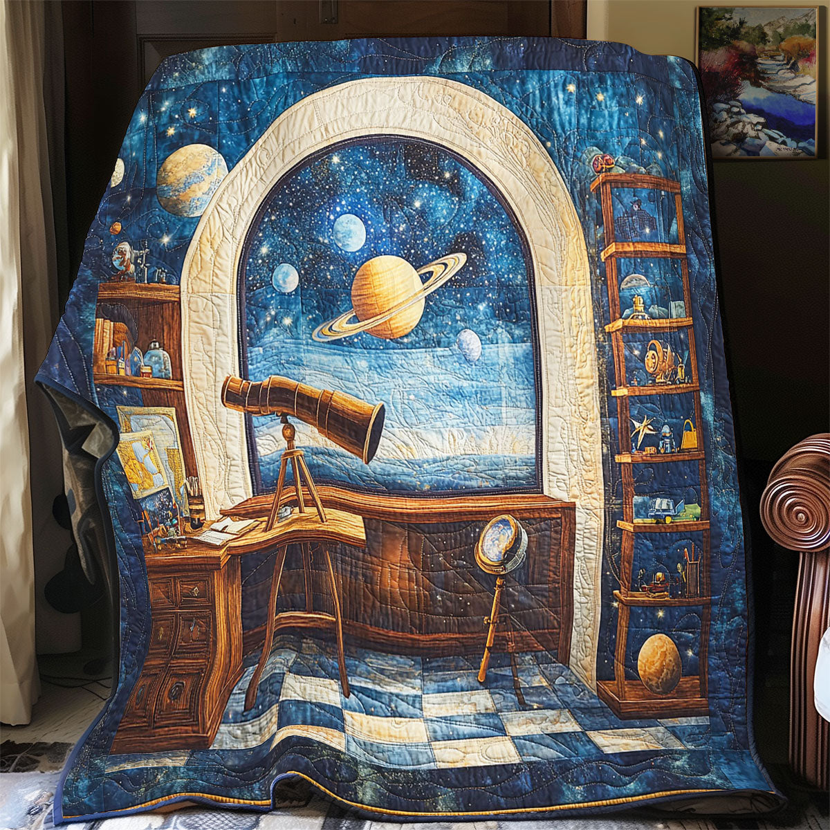 Astronomy Window WY1803002CL Quilt