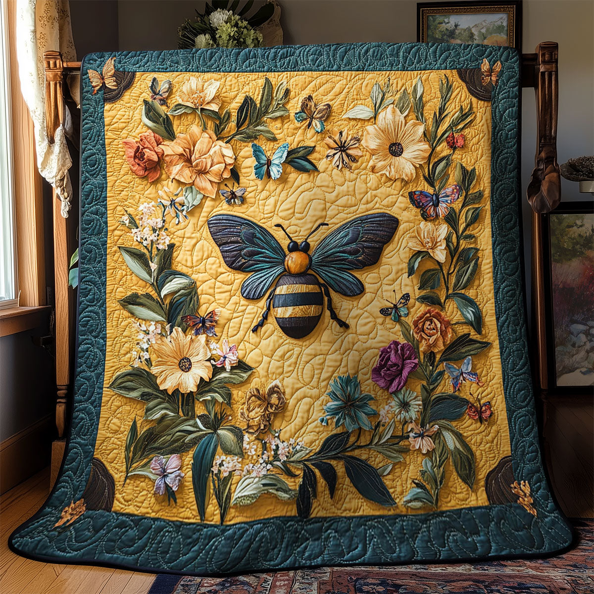 Pollen Dance WY1803048CL Quilt