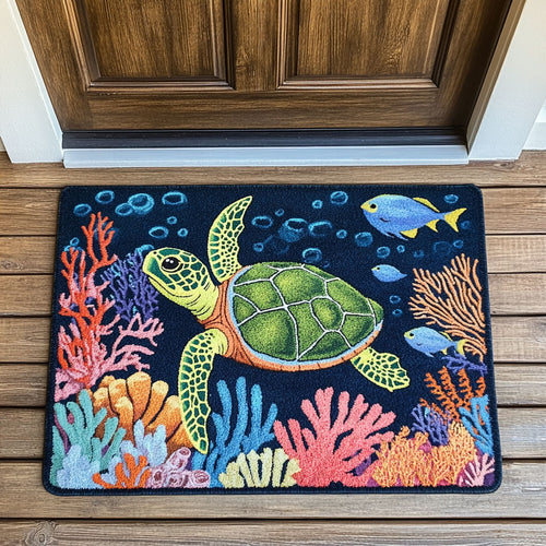 Sea Turtle Dream CW2908066CL Doormat