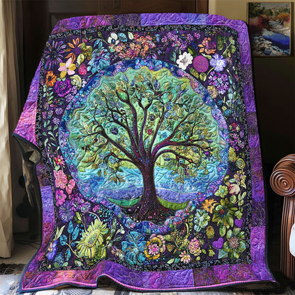 Mystic Circle Tree WY1002108CL Quilt