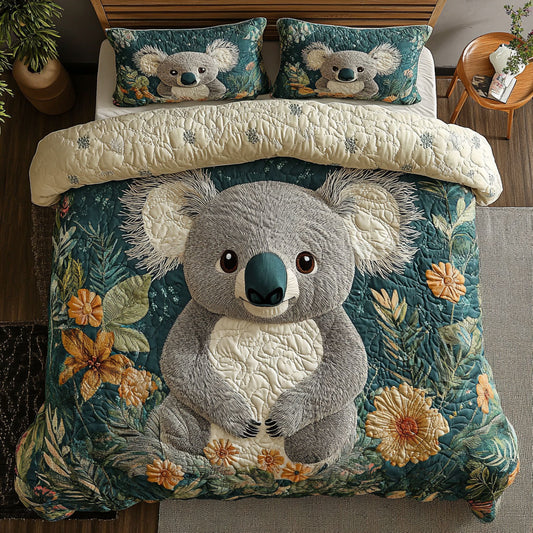 Koala In Forest WY2502036CL Duvet Cover Set