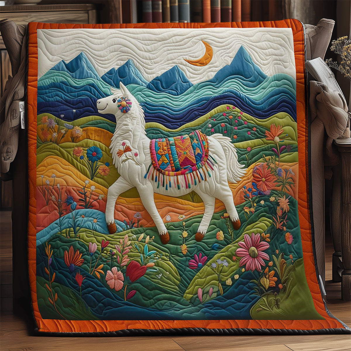 Alpaca Bloom WY3103020CL Quilt