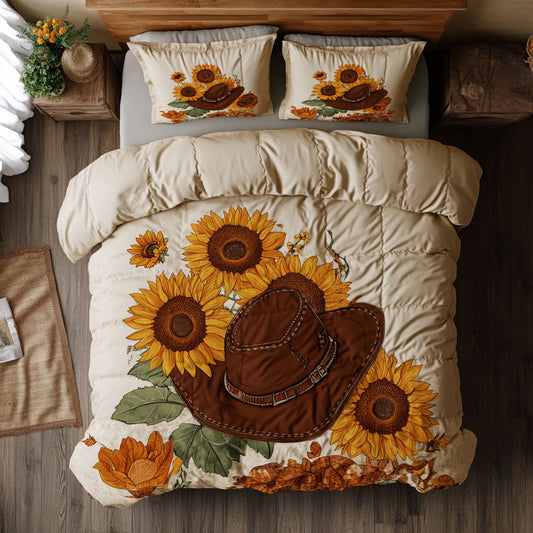 Western Sunflower WY2006057CL Duvet Cover Set