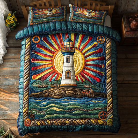Nautical Sunrise WY1404007CL Duvet Cover Set
