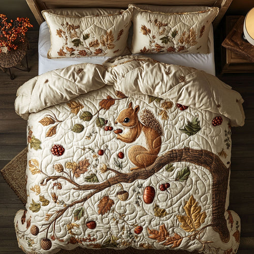 Autumn Squirrel WY1703017CL Duvet Cover Set