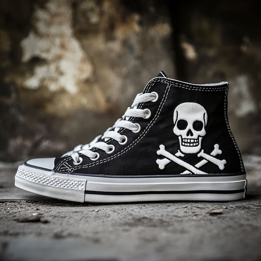 Skull Wild WN1209029CL Canvas High-Tops