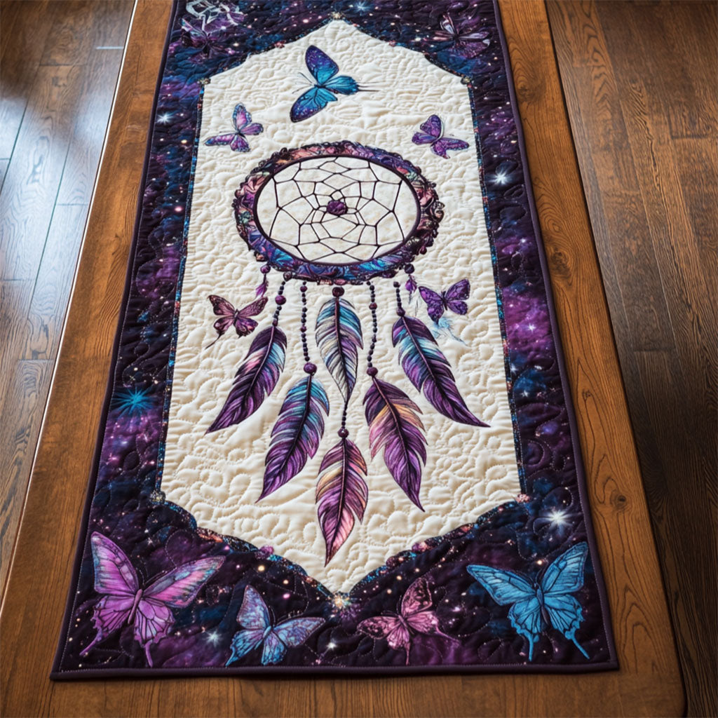 Butterfly Dreams WY0705037CL Quilted Table Runner