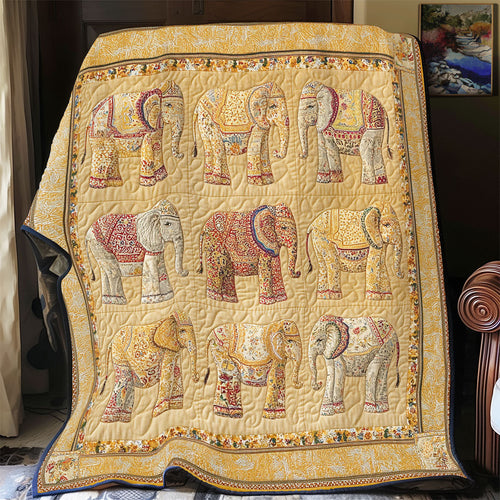 Elephant Collection WY1002057CL Quilt