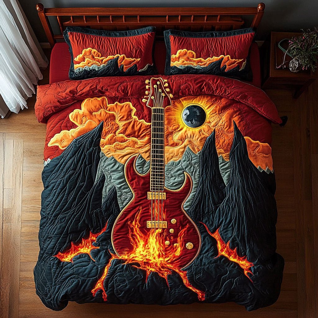 Volcano Guitar WY2208020CL Duvet Cover Set
