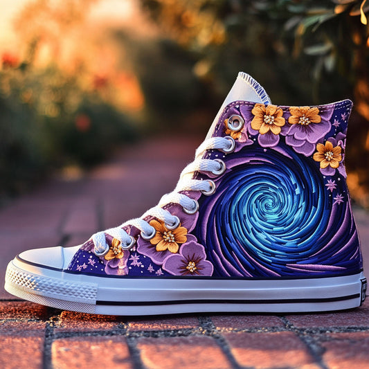 Flora Void WJ2009011CL Canvas High-Tops