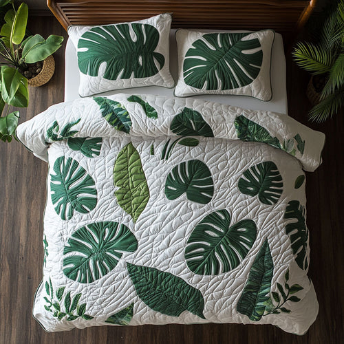 Monstera Dream WY2406073CL Duvet Cover Set