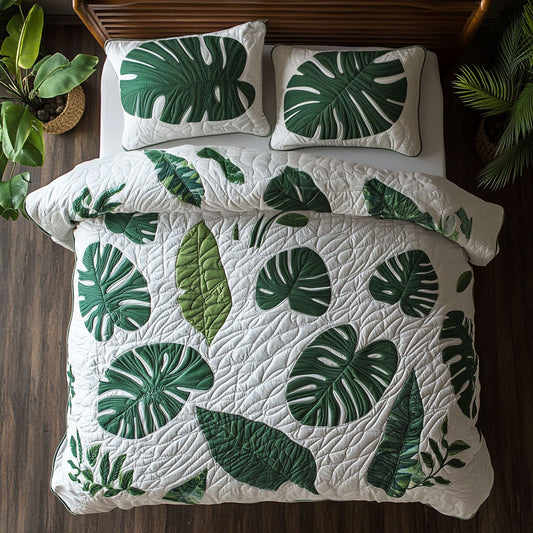 Monstera Dream WY2406073CL Duvet Cover Set