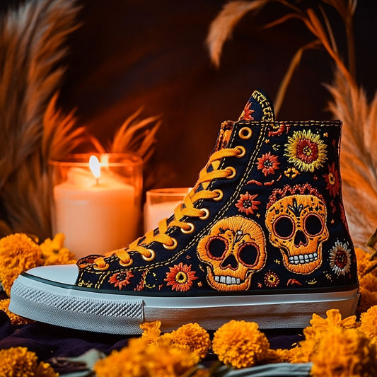 Skull Blaze WN1209021CL Canvas High-Tops