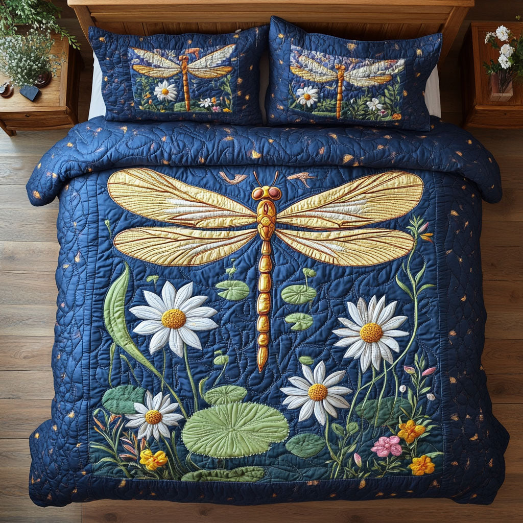 Daisy And Dragonfly WY3103006CL Duvet Cover Set