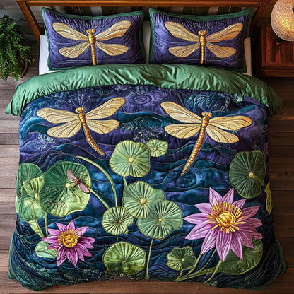Lily Pond Fantasy WY1306014CL Duvet Cover Set