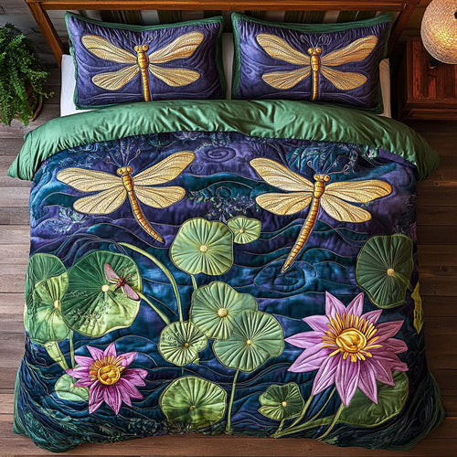 Lily Pond Fantasy WY1306014CL Duvet Cover Set