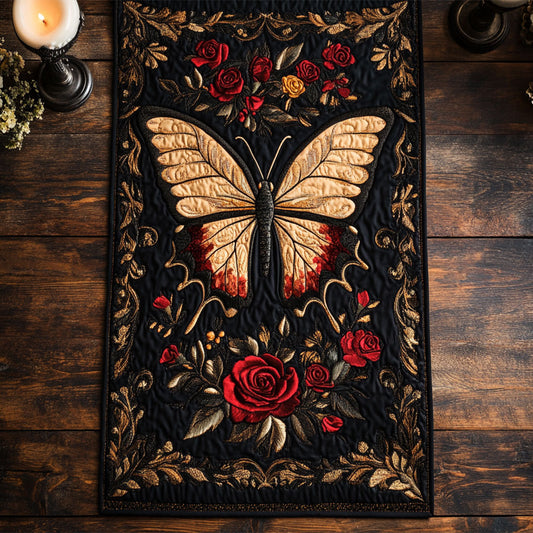 Rose Wings CM1205012CL Quilted Table Runner
