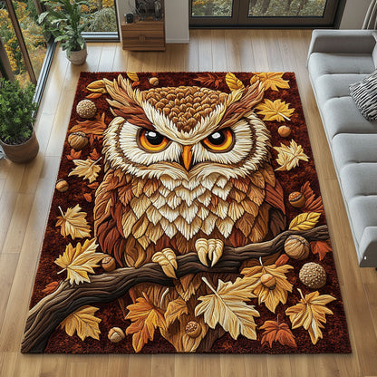Autumn Owl CP1508113CL Area Rug