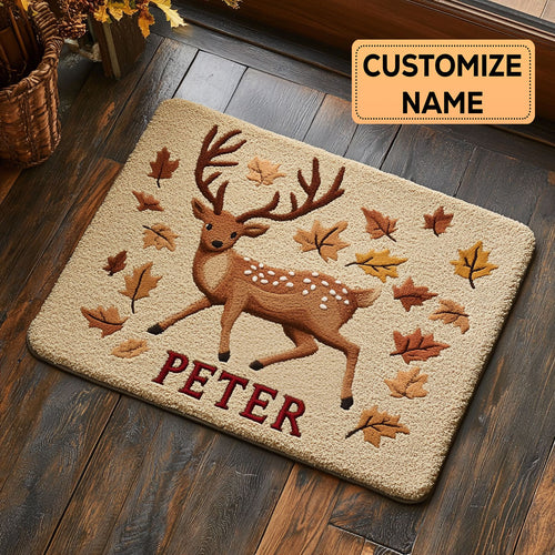 Autumn Walk CP2508046CL Personalized Doormat