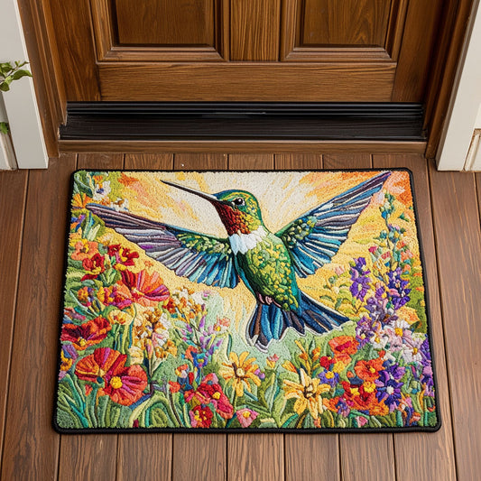 Hummingbird Bloom CW2008051CL Doormat