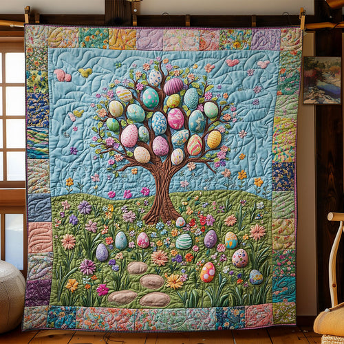 Blossom Easter Egg Haven WY0603062CL Quilt