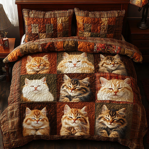 Cuddle Cats WY1003078CL Duvet Cover Set