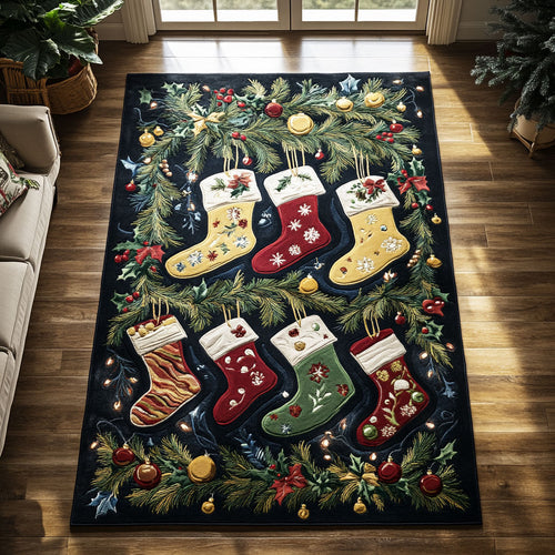Festive Sock CW2008045CL Area Rug