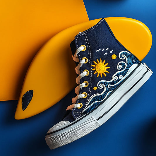 Sunset Swell WJ0609004CL Canvas High-Tops