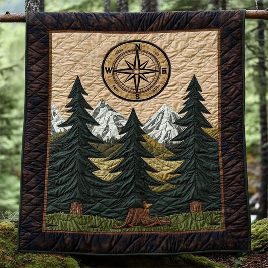 Compass Forest WY3103025CL Quilt