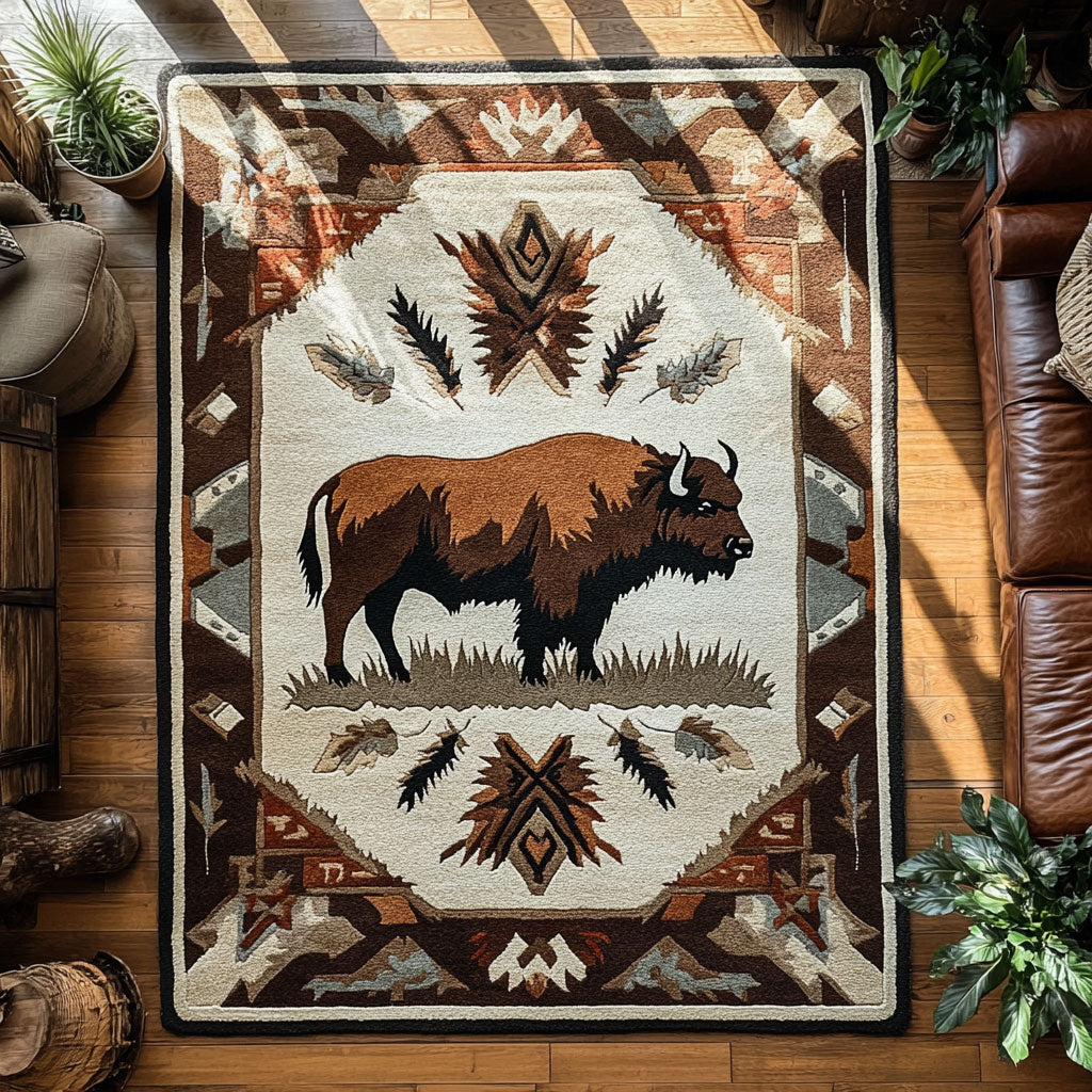Mighty Bison CW2808063CL Area Rug