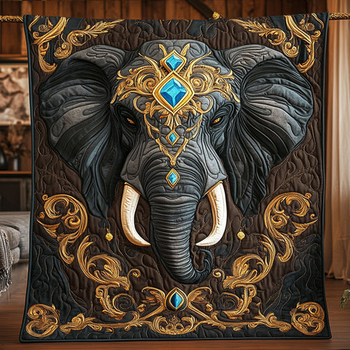 Guardian Elephant WY0906011CL Quilt