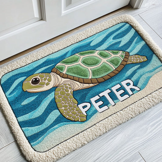 Wave Thread WJ1908055CL Personalized Doormat